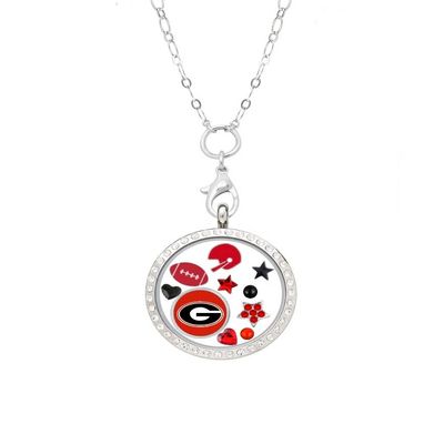 Final Touch Gifts Georgia Floating Locket on a 32 Stainless Steel Chain
