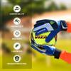 Vizari Junior Gloves for Protection & Grip | Tri-Color Youth Soccer Goalie Gloves with Elastic Wristband for Secure Fit | Finger Support Goalkeeper Gloves with Foam Cushioning for Kids & Youth view 4