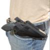 Barsony OWB Cross Draw Gun Holster for S&W 38 Airlight Airweight Left view 2