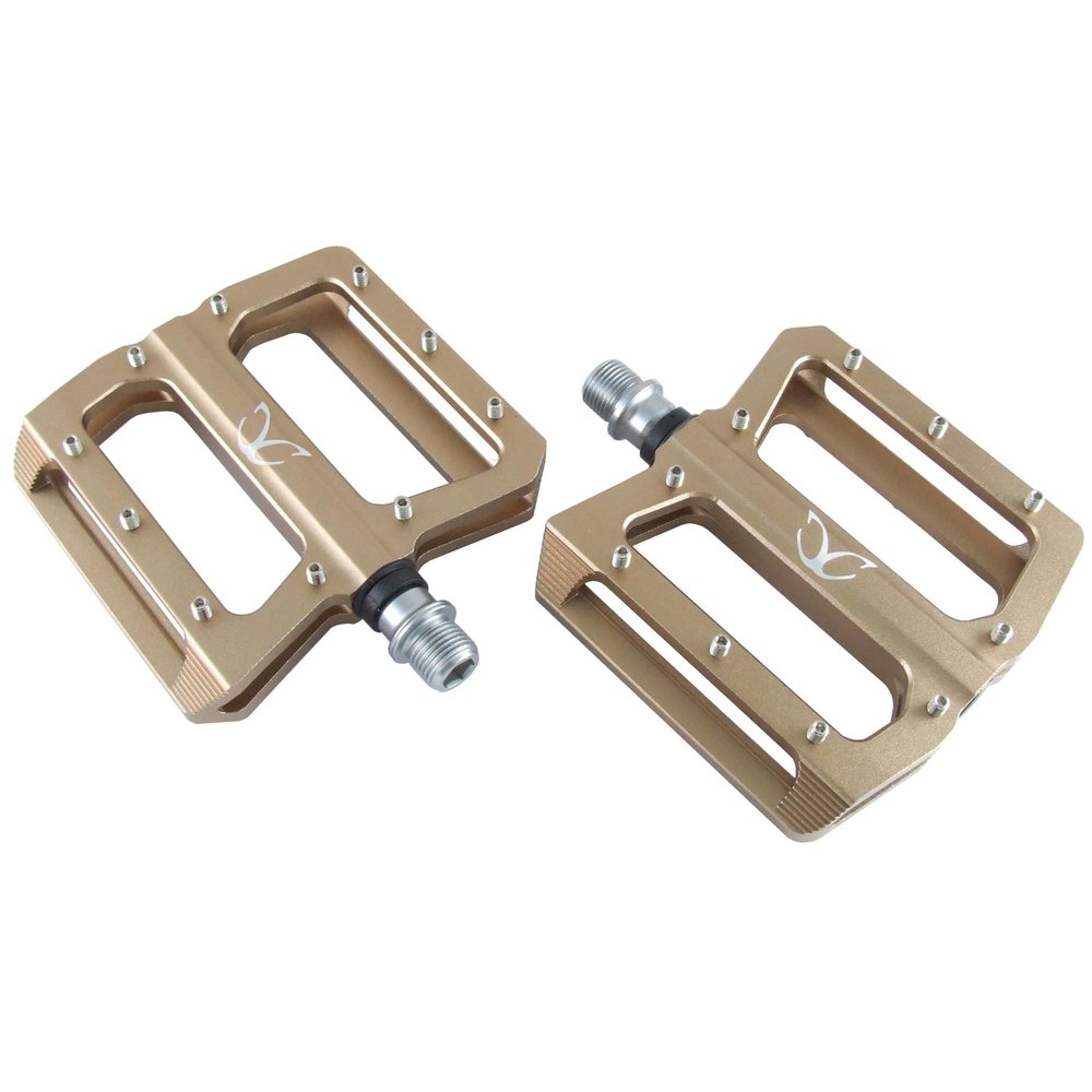 CarbonCycles Exotic Alloy 6061 Flat Pedal w/Replaceable Pins in 10 Color Options. Only 17mm