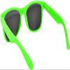 Classic Vintage Sunglasses Bright Green Frame Smoke Lens UV 400 OWL  view 3