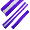 Ace Martial Arts Supply White Stripe Color Belts (Purple, 1)