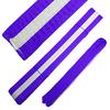 Ace Martial Arts Supply White Stripe Color Belts (Purple, 4)