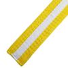 Ace Martial Arts Supply White Stripe Color Belts (Yellow, 4) view 2