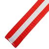 Ace Martial Arts Supply White Stripe Color Belts (Red, 5) view 2