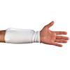 Cloth Forearm Guard Taekwondo, Martial Arts, MMA Forearm Protective Gear Protector for Sparring (Black/White; Child Small to Adult XL) (White, XXS-CHS) view 4