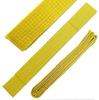 Ace Martial Arts Supply Black Stripe Color Belt (Yellow, 0) view 2