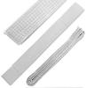 Ace Martial Arts Supply Black Stripe Color Belt (White, 0) view 2