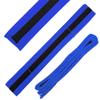 Ace Martial Arts Supply Black Stripe Color Belt (Blue, 1) view 1