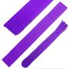 Ace Martial Arts Supply Black Stripe Color Belt (Purple, 2) view 2