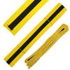 Ace Martial Arts Supply Black Stripe Color Belt (Yellow, 2) view 1