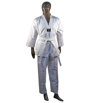 Pine Tree Sang Moo Sa 7.5 Oz White Student Taekwondo Uniform (1)