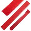 Ace Martial Arts Supply Black Stripe Color Belt (Red, 2) view 2