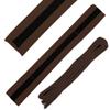 Ace Martial Arts Supply Black Stripe Color Belt (Brown, 3) view 1