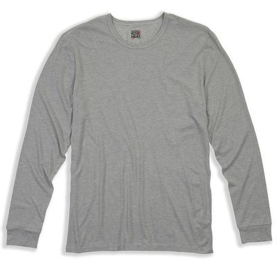 32 DEGREES Heat by Weatherproof Mens Crewneck Long Sleeve Base Layer Gray XXL