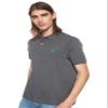 U.S. Polo Assn. Men's Solid Interlock Polo, Heather Dark Gray, X-Large view 1
