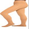 ChloeNoel Figure Skating Light Tan Footed Tights TF8830 Light Tan Adult Large view 1