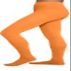 ChloeNoel Figure Skating Tan Footed Tights TF8830 Tan Adult Large view 1