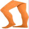 ChloeNoel Figure Skating Tan Footed Tights TF8830 w/Crystals Tan Adult Medium view 1