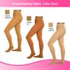 ChloeNoel Figure Skating Tan Footed Tights TF8830 w/Crystals Tan Adult Extra Large view 3