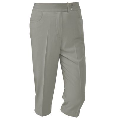 Monterey Club Women's Pro Ultimate Golf Capris #2902 (Stone, Size:10)