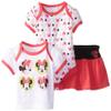 Disney Baby Baby-Girls Newborn Minnie Mouse 3 Piece Set, Multi, 9 Months view 1
