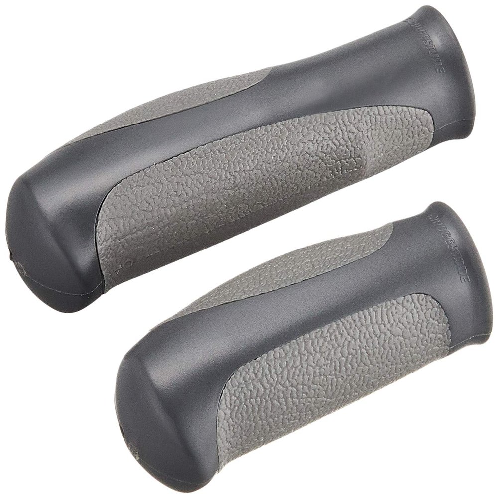 Bridgestone F170321GRC Comfort Grip Bicycle Grip, Gray, SQ06-S