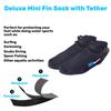 H2Odyssey Fin Sock with Tether - Snorkel Fin Socks Women and Men - Chafe Free (XS) view 3