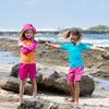 UV SKINZ Girls' Board Shorts with UPF 50+ Sun Protection - Lined Swim Shorts for Girls - Bubblegum Pink - 14 view 4