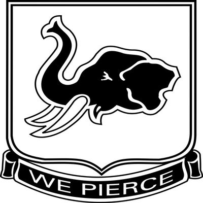 64th Armor Regiment Brigade Patch 3.8 Inch Decal