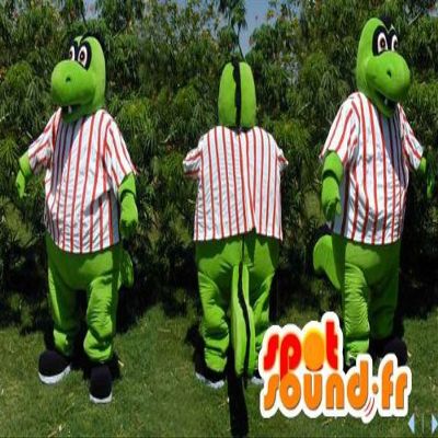 Amazon Customisable SpotSound Mascot Green Dragon in T, Green