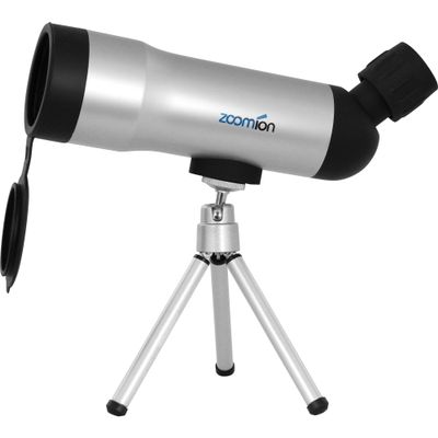 Zoomion Fox Spotting Scope 20x50mm for Birdwatching and Sport Shooting - Compact and splashproof with Tripod, Multiple Lens Coating, mounting Bracket
