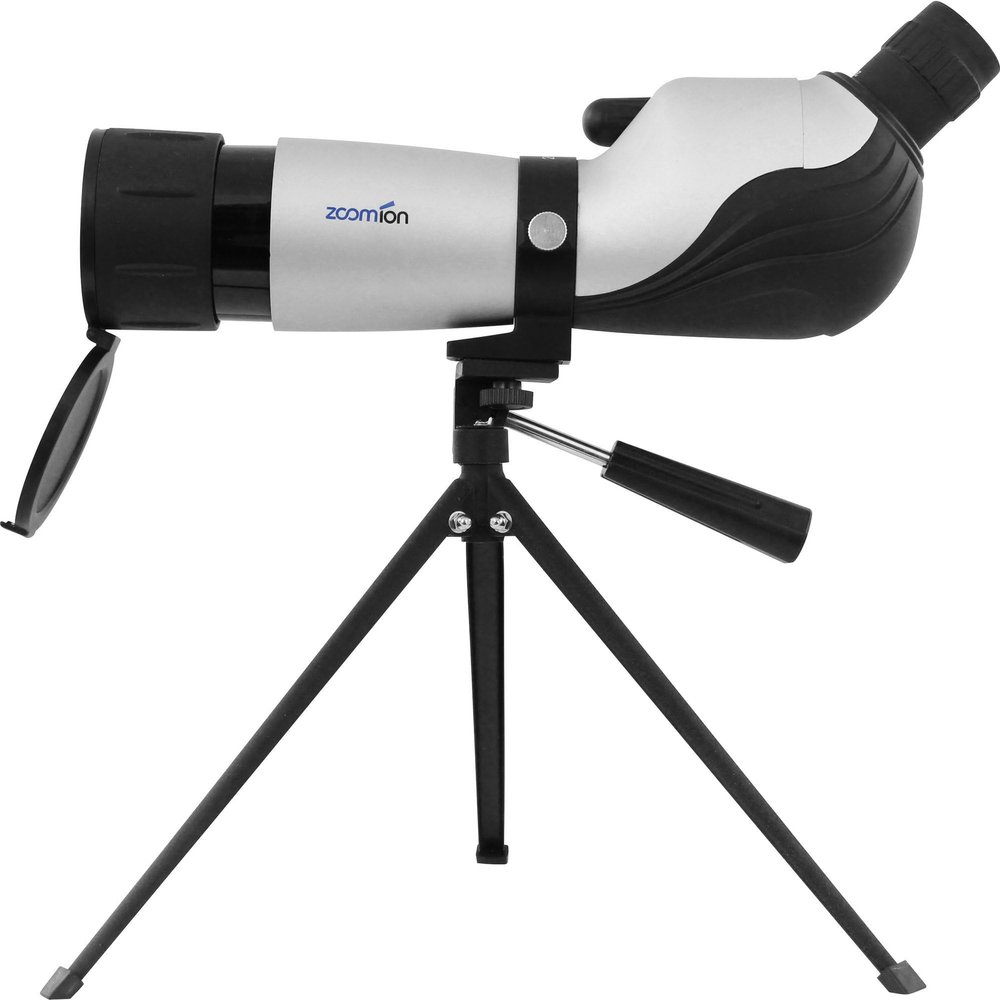 Zoomion Lynx Spotting Scope 20-60x60 for Birdwatching and Sport Shooting - Compact Splash-Proof with Table Tripod Zoom Eyepiece Multi Coated Lens