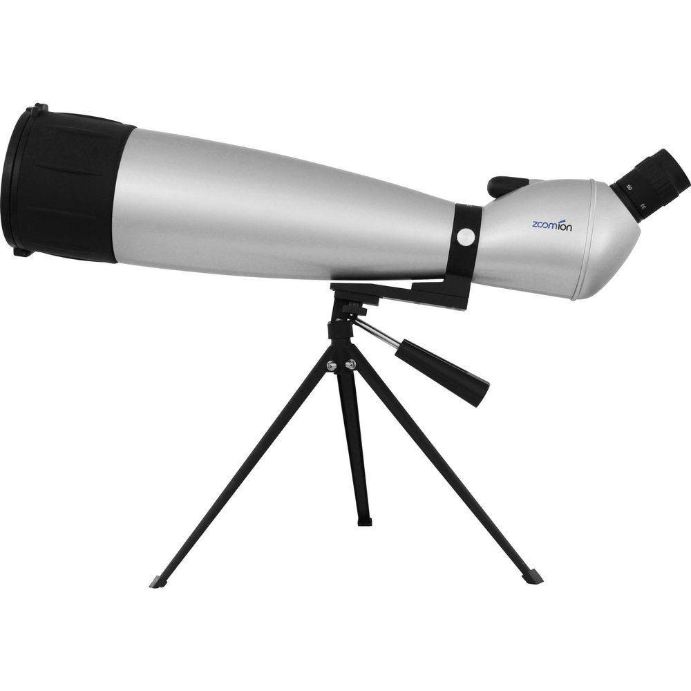 Zoomion Wolf Spotting Scope 33-100x100 for Sport Shooting and Birdwatching - Splashproof with Tripod Zoom Eyepiece Multiple Coating
