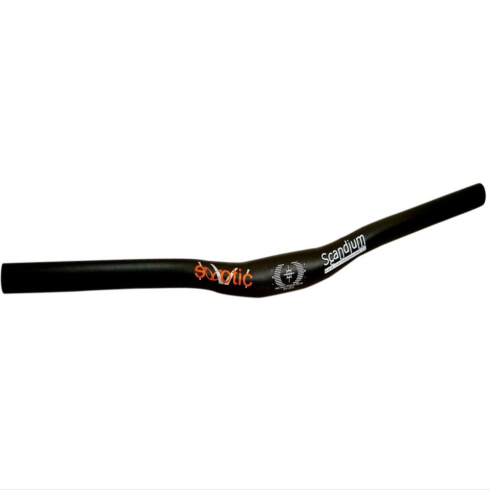 CarbonCycles Exotic Oversize Scandium Riser Bar Handlebar Size: 31.8mm, Length: 620mm