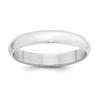 Wedding Bands USA Sterling Silver 4mm Half-Round Band Size 6.5 view 1