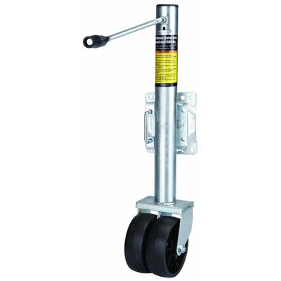 1500 Lb. Capacity Dual Wheel Swing-Back Boat Trailer Jack from TNM