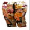Fair Trade Patchwork Trousers Real Patches in Old Batik Material by Terrapin (Large) view 2