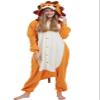 SAMGU Lion Onesie Adult Halloween Christmas Animal Cosplay Costume One Piece Pajamas for Men Women Small view 1