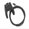 Bosch Unisex's Electric Bike Computer/Display Holder for Intuvia or Nyon, 1,500 mm Including Cable for Drive Unit and 3x4 Rubber Spaces (31.8 mm, 25.4 mm, 22.2 mm), Black, One Size view 1