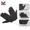 Hugger Glove Company Men's Police Lightweight Pat Down Glove with Kevlar 3X-Large Black view 3