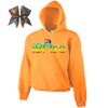 iBase Cheer Combow- Rainbow Print (Neon Orange, Adult Large) view 1
