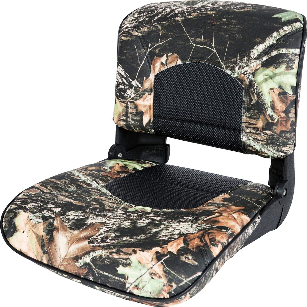 Tempress Profile Guide Boat Seat (Mossy Oak Break Up/Black)