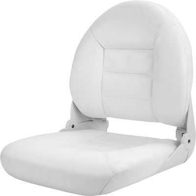 Tempress Navistyle High Back Folding Boat Seat (White)