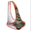Cedir Men's Camouflage One-shoulder Bodysuit Wrestling Singlet Vest Leotard M view 3