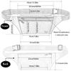 Naoki Outdoor Sports Running & Jogging & Travel Waterproof Utralthin Waist Pack/Bag Runner Belt view 2