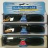 3 Solar Shield Clip-on Polarized Sunglasses Size 51 Rec 17 Black Frameless New view 1