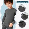 City Threads Kids Thermal Underwear Set Made in USA Sensory Friendly Kids Long Johns, Thermal Set for Boys Base Layer for Ski view 3