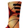 VictoryStore Basketball Performance Crew Sock -Design 2 view 2