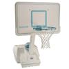 Dunn-Rite Products 18 Inch Splash and Slam RIM150 Outdoor Stainless Steel Vinyl Coated Swimming Pool Backboard Replacement Basketball Hoop Rim, Blue view 4